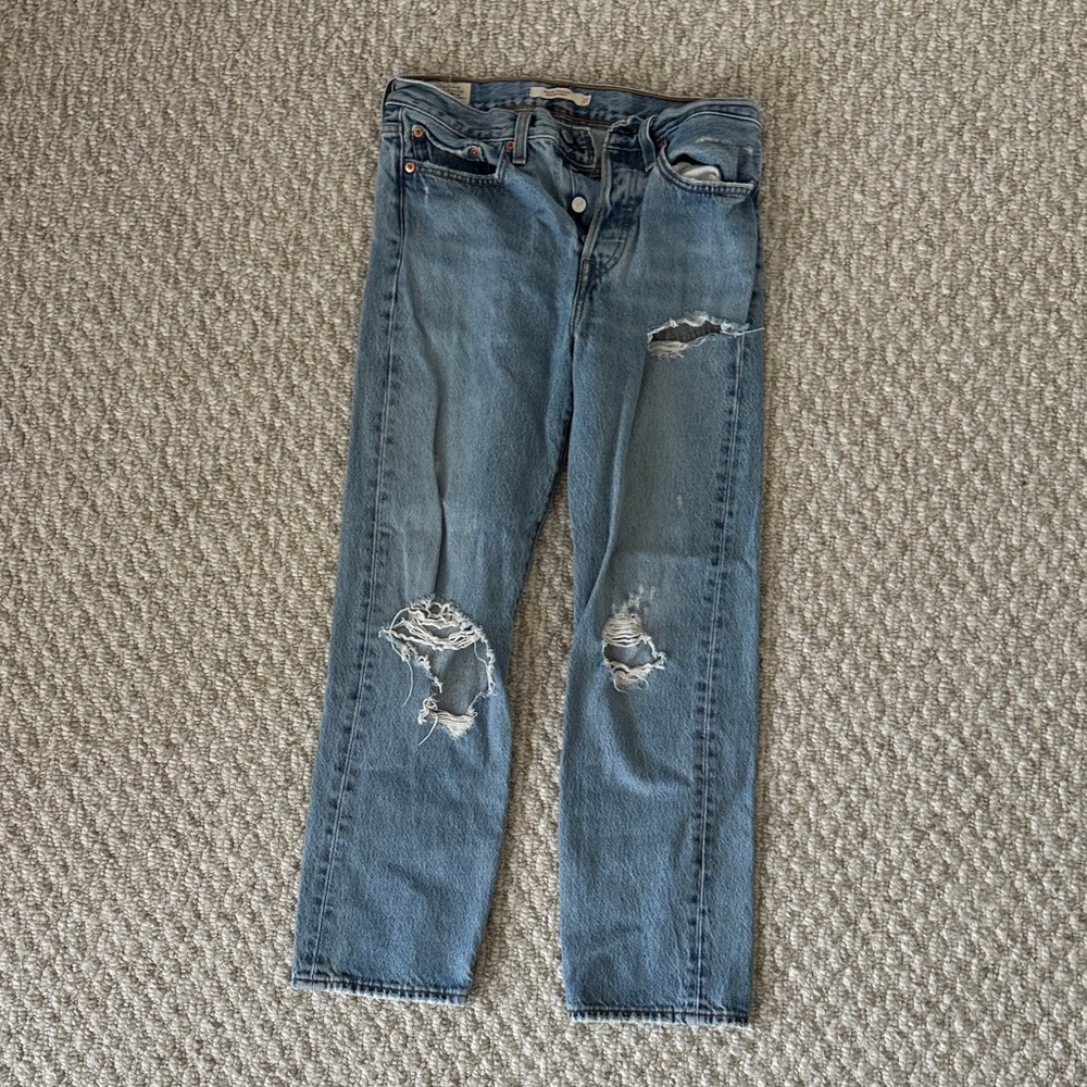 Levi’s Blue Jeans Wedgie Straight